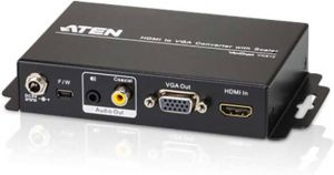 Aten HDMI naar VGA audio-converter met schaler | 1 stuks VC812-AT-G