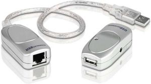 Aten USB Cat 5 Verlenger (tot 60 m) | 1 stuks UCE60-AT