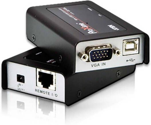 Aten USB VGA Cat 5 Mini KVM Verlenger (1280 x 1024@100m) | 1 stuks CE100-AT-G