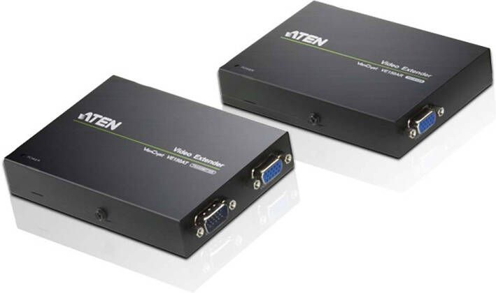 Aten VGA Audio Cat 5-verlenger (1280 x 1024 bij 150 m) | 1 stuks VE150A-AT-G