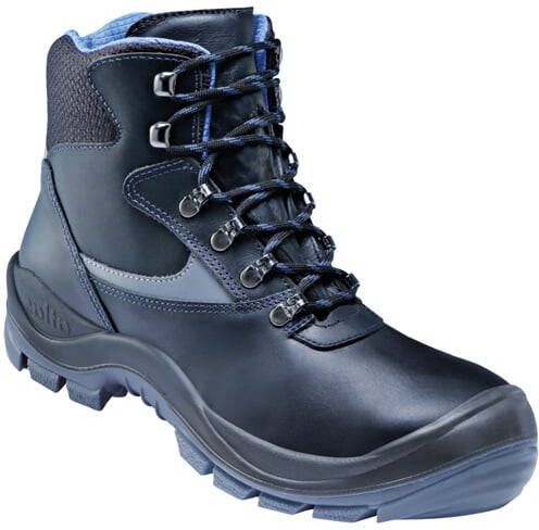 Atlas Werkschoen Ergo-Med 500 Blueline Hoog S3 + KN | Zwart W13 | 00.012.131.41