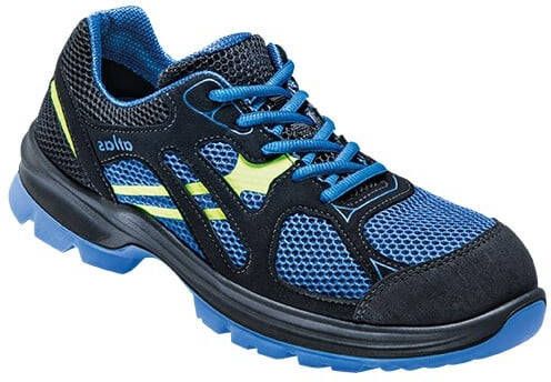 Atlas Werkschoen Flash 4005 XP S1P W12 | Zwart Blauw | 4043692344713