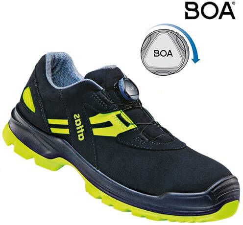 Atlas Werkschoen Flash 5255 BOA S3 | Zwart Geel | 00.012.170.44