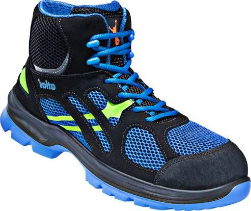 Atlas Werkschoen Flash 8205 Hoog S1P | Zwart Blauw | 00.012.064.36