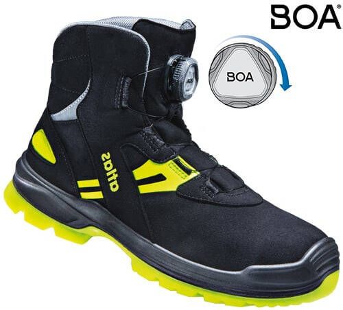 Atlas Werkschoen Flash 8255 XP BOA S3 | Zwart Geel | 00.012.194.41