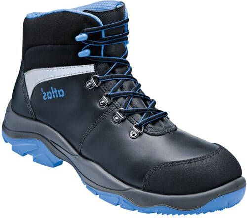Atlas Werkschoen SL 84 Hoog S2 | Zwart Blauw | 00.012.098.36