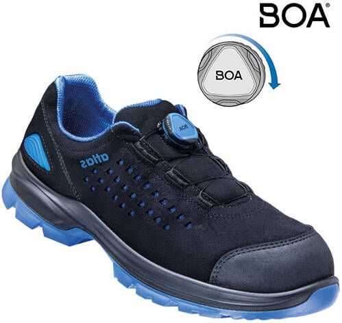 Atlas Werkschoen SL 940 2.0 BOA Laag S1 | Zwart Blauw | 00.012.102.38