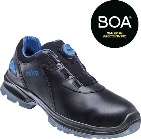 Atlas Werkschoen SL 9645 XP 2.0 BOA Laag S3 | Zwart Blauw | 00.012.104.45