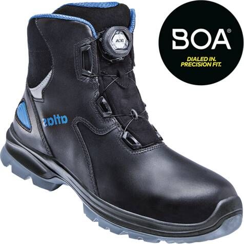 Atlas Werkschoen SL 9845 XP 2.0 BOA Hoog S3 W12 | Zwart Blauw | 00.012.242.38