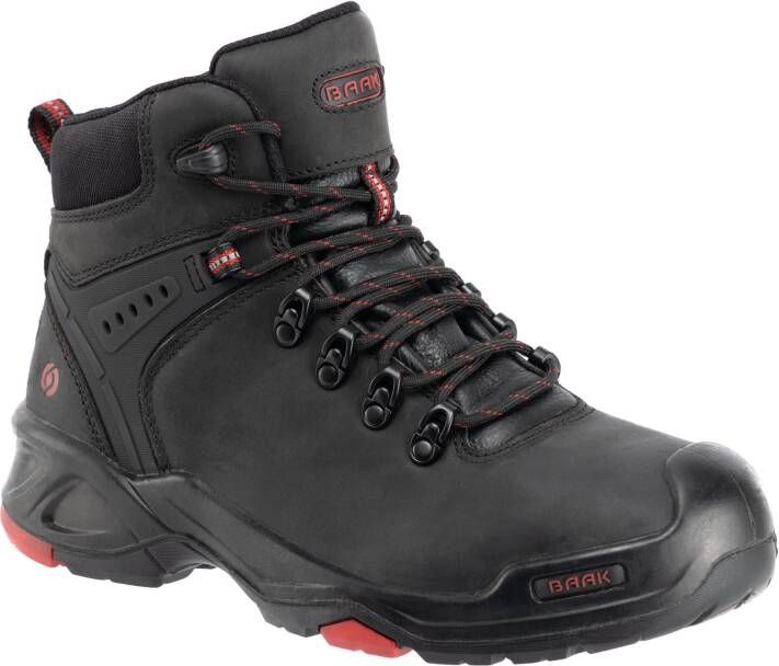 Baak Brooklyn 6640 S3 | Zwart Rood | 4031783001119