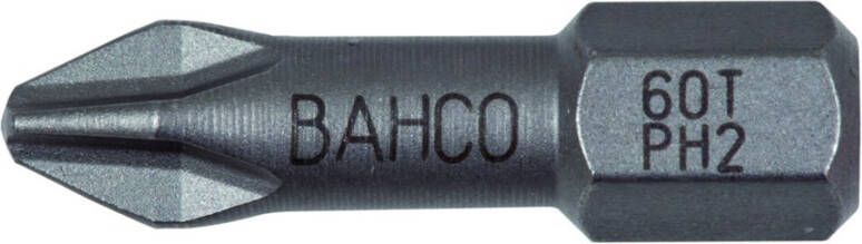 Bahco 10xbits ph1 25mm 1 4" torsion | 60T PH1