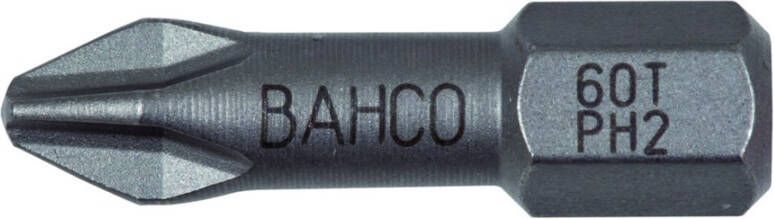 Bahco 10xbits ph2 25mm 1 4" torsion | 60T PH2