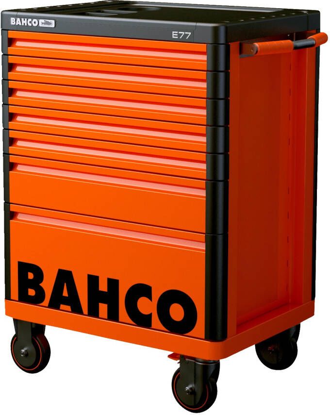 Bahco 1477K7 | E77 Premium Gereedschapswagen | Oranje | 7 Lades 1477K7