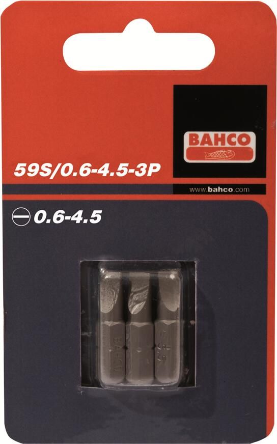 Bahco x3 bits 0 8x5 5 25mm1-4inch dr std | 59S 0.8-5.5-3P - Foto 2