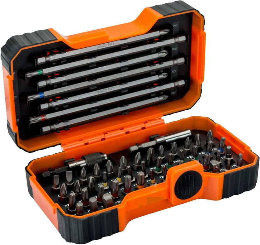 Bahco 59 S54BC Bitset | 54-delig voor gleuf- Phillips Torx Pozidriv 59 S54BC