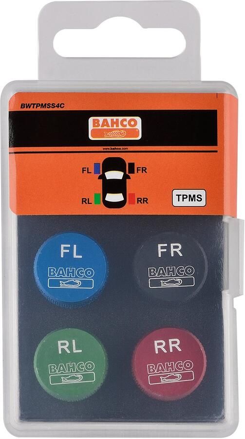 Bahco Bandenspanning deflatie caps BWTPMSS4C