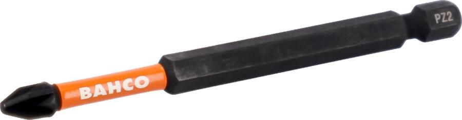 Bahco Bits | PZ2 | 90mm | 1 4” Impact | 2 stuks 66IM 90PZ2-2P