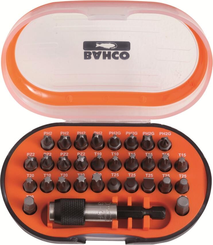 Bahco bits set 31pcs ph pz t hex sl | 59S 31-1
