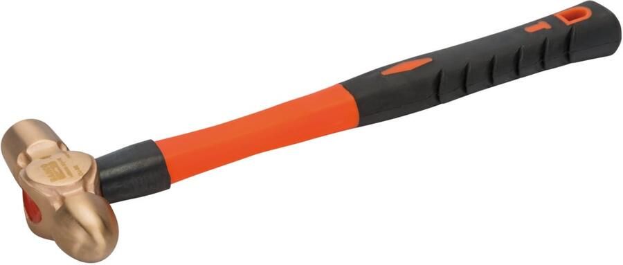 Bahco Bolbankhamer | fiberglas handgreep | vonkvrij | koper beryllium | 450 g NSB506-450-FB