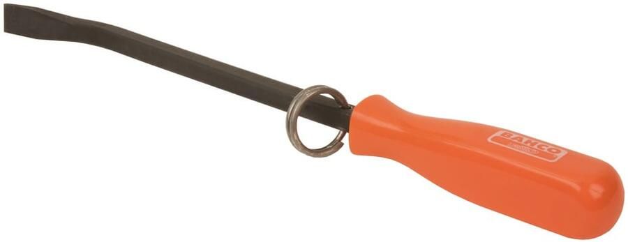 Bahco Breekijzer | met veiligheidsring | PVC handgreep | plat uiteinde | 300 mm TAH2484-30