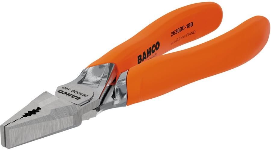 Bahco Combinatietang | eencomponentengreep | verchroomd | verstevigd | 200 mm industrieverpakking 2630DC-200IP
