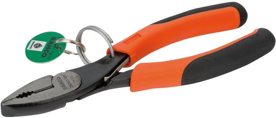 Bahco Combinatietang ERGO™ | met veiligheidsring | tweecomponentengreep | gefosfateerd | 180 mm TAH2628G-180
