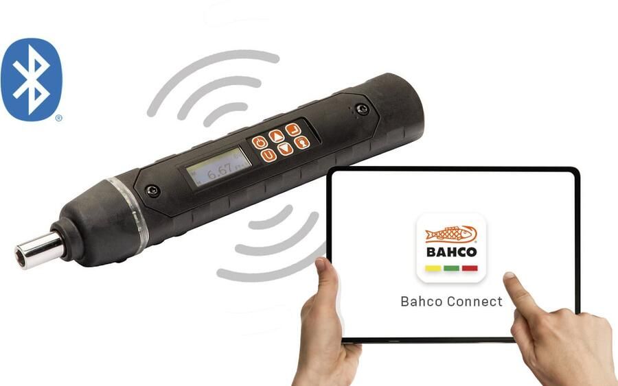 Bahco Digitale Bluetooth -momenthoekschroevendraaier | 0.45-9.0Nm TASMB14H09