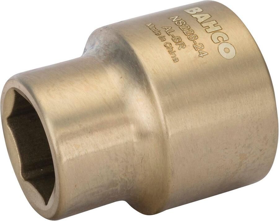 Bahco Dop 1" | zeskant | vonkvrij | aluminium brons | 26 mm NS228-26