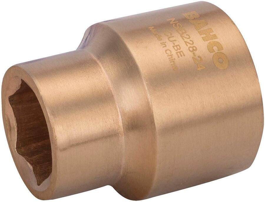 Bahco Dop 1" | zeskant | vonkvrij | koper beryllium | 80 mm NSB228-80