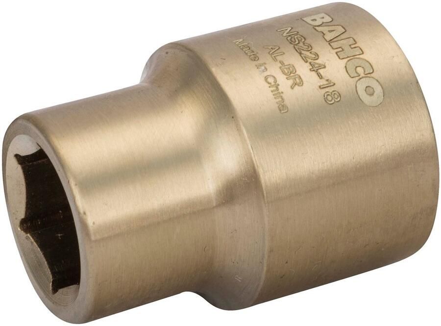 Bahco Dop 3 4" | zeskant | vonkvrij | aluminium brons | 23 mm NS224-23