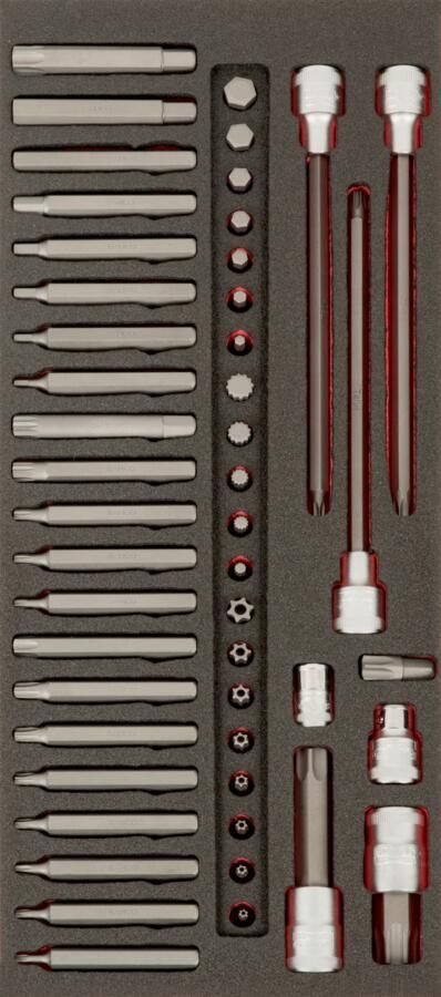 Bahco Foaminlay Fit&Go 1 3 met bitset 49-delig retailverpakking FF1E2503EH