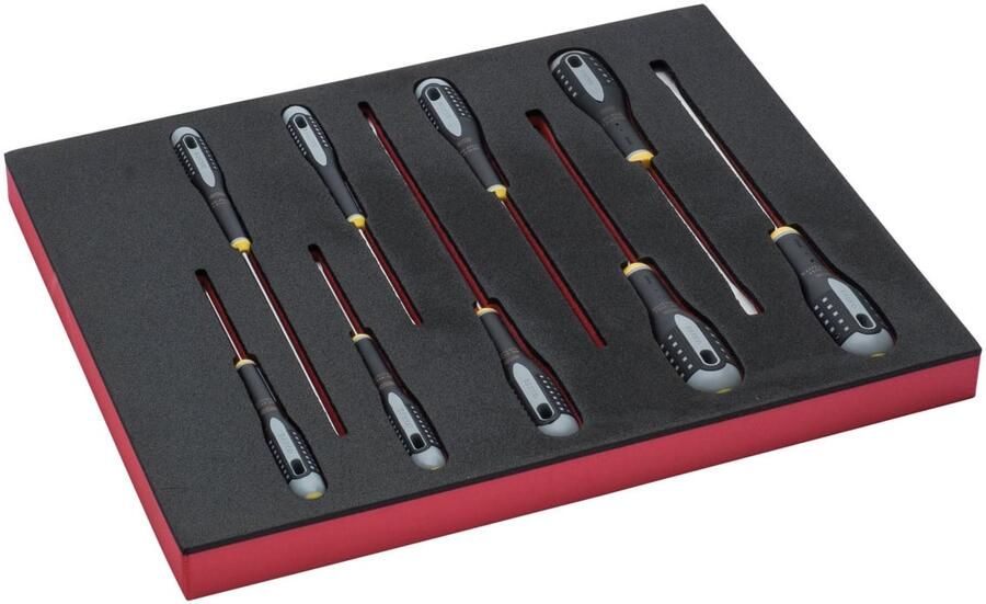 Bahco Foaminlay Fit&Go 2 3 met gleufschroevendraaiers | ERGO 8-delig FF1F1001