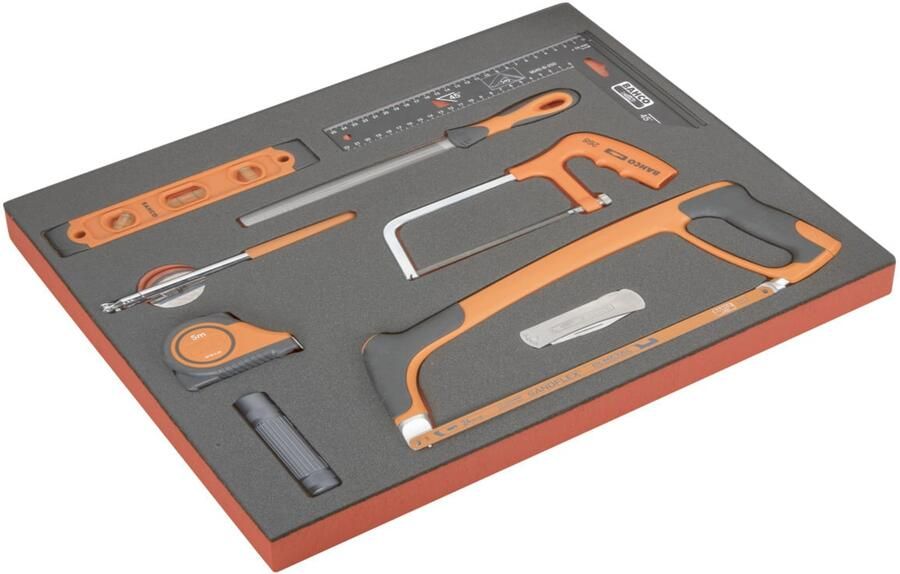 Bahco Foaminlay Fit&Go 3 3 met meet- en snijgereedschap 9-delig FF1A115
