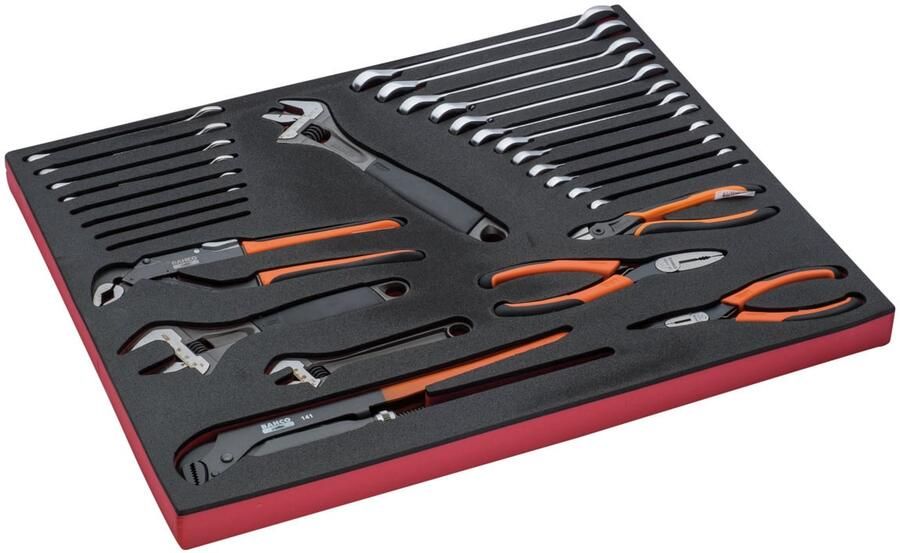 Bahco Foaminlay Fit&Go 3 3 met sleutels en tangen 28-delig FF1A5024