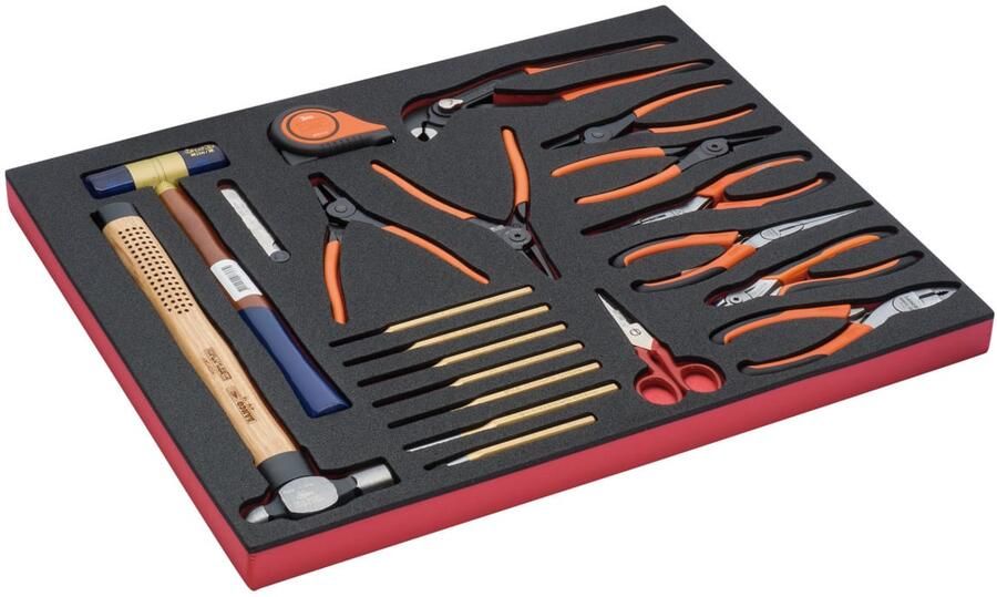 Bahco Foaminlay Fit&Go 3 3 met tangen en slaggereedschap 21-delig FF1A23