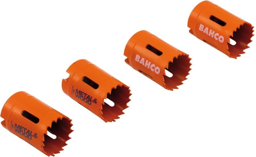 Bahco Gatzaag | Sandflex bimetaal | voor metaal | houtsoorten en kunststof | 22 mm 4 delig 3830-22-4P