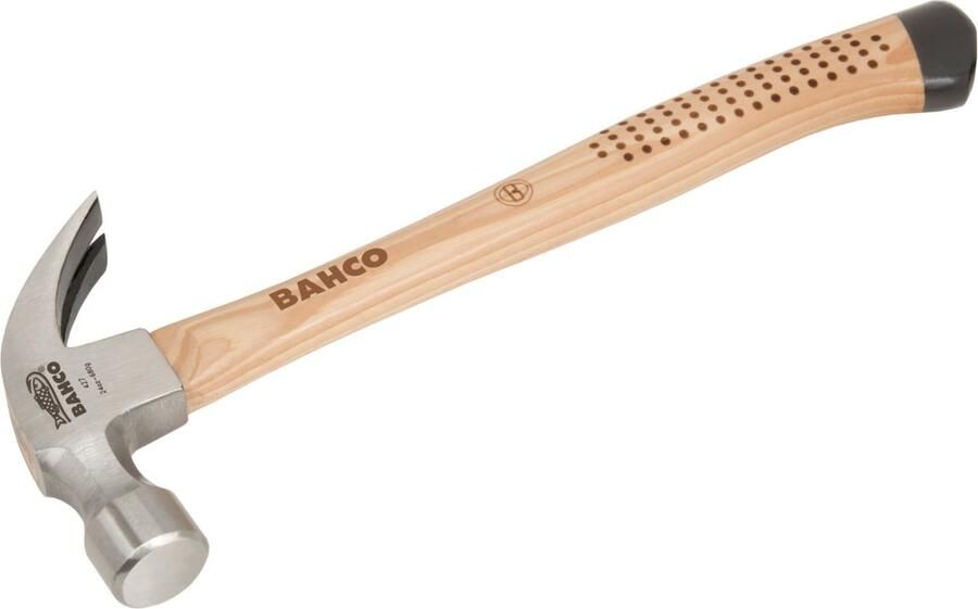 Bahco Klauwhamer | hickoryhouten handgreep met anti-slipvlak | 27 mm | 370 g 427-13