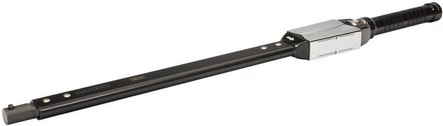 Bahco Mechanische klikmomentsleutel | vrije handplaatsing | verwisselbare ratelkop | spie 22mm | 130-650Nm 75S-650