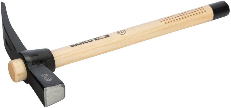 Bahco Metselaarshamer | spaans model | hickoryhouten handgreep | 700 g 486-700