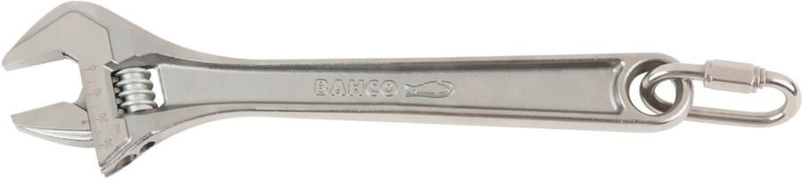 Bahco Moersleutel | verstelbaar | met centrale moer | gefosfateerd | geschikt voor het werken op hoogte | 10" | 255 mm | 31 mm TAH8072