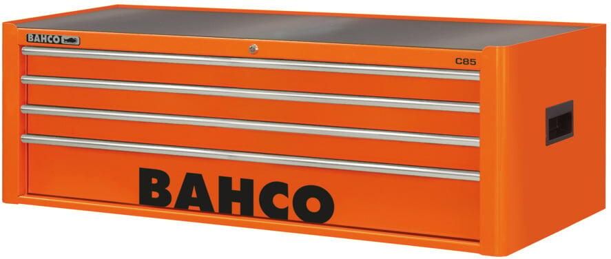 Bahco Opzetkast 'classic' C85 40" met 4 lades | zwart | 419 mm x 501 mm x 1016 mm 1485KXL4BLACK