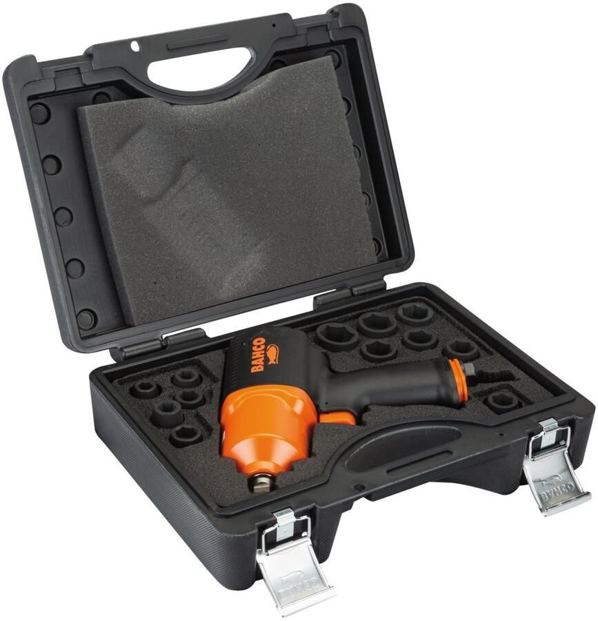 Bahco Pneumatische slagmoersleutelset 1 2" | BPC815K1