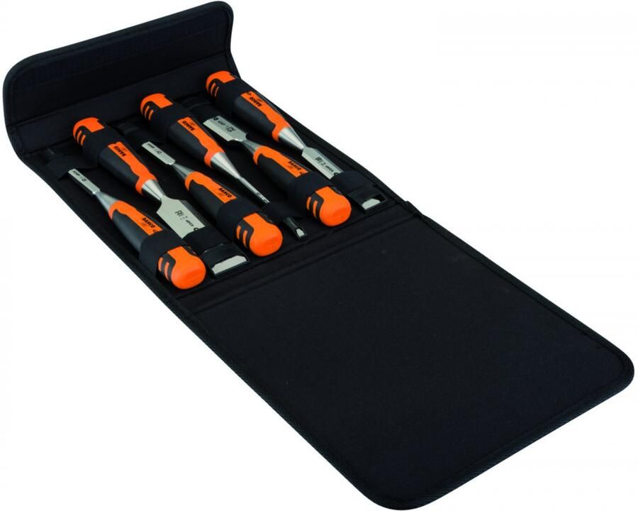 Bahco Professionele Steekbeitelset in Canvas Tas | 6-delig 424P-S6-PP