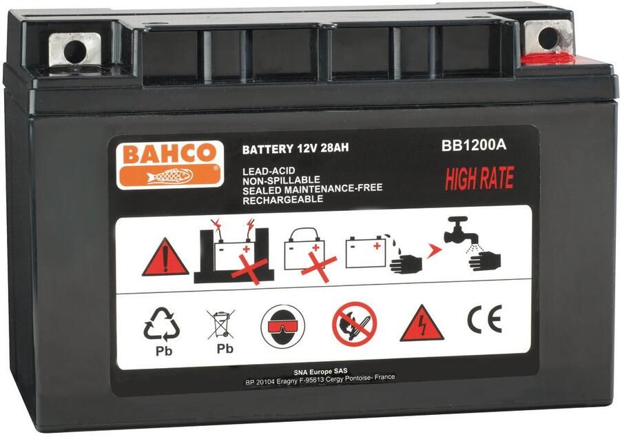 Bahco Reserve batterij voor 12 V boosters BB1200A