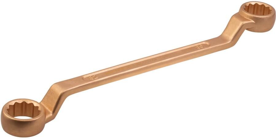 Bahco Ringsleutel | doorgezet | vonkvrij | koper beryllium | 140 mm | 10 mm x 11 mm NSB011-1011