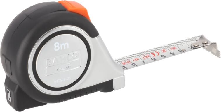 Bahco rolbandmaat 8m 25mm rvs | MTS-8-25 - Foto 2