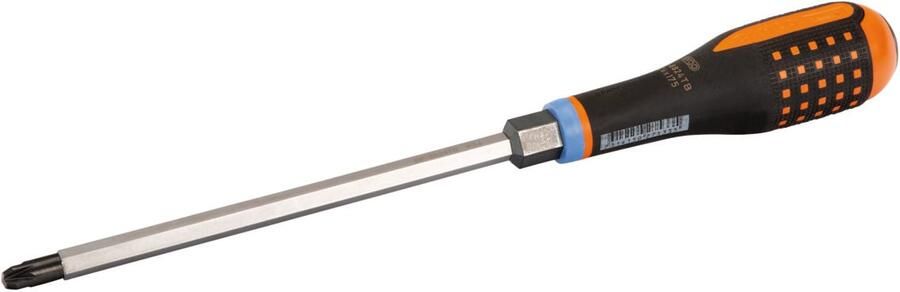 Bahco Schroevendraaier ERGO™ | driecomponentengreep | doorlopend blad | Pozodriv | PZ2 x 125 mm | retailverpakking SBE-8820TB
