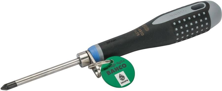Bahco Schroevendraaier ERGO™ | met veiligheidsring | driecomponentengreep | Phillips | PZ2 x 100 mm TAHBE-8820