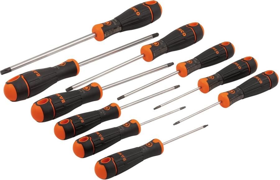Bahco Schroevendraaierset Fit | rubber greep | TORX 10-delig B219.210