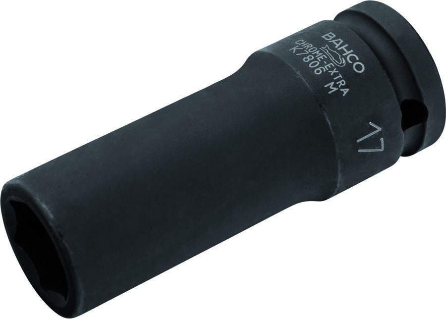 Bahco Slagdop 1 2" | lang | zeskant | gefosfateerd | 15 mm K7806M-15